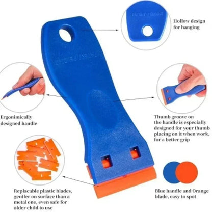 Vital™ BladeClean Car Glass Scraper & Sticker Remover Set