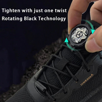 Upgraded No‑Tie Automatic Sneaker Laces Thick Rope Shoelaces with Swivel Metal Capsule Buckles Easy Installation – Ansicht 5