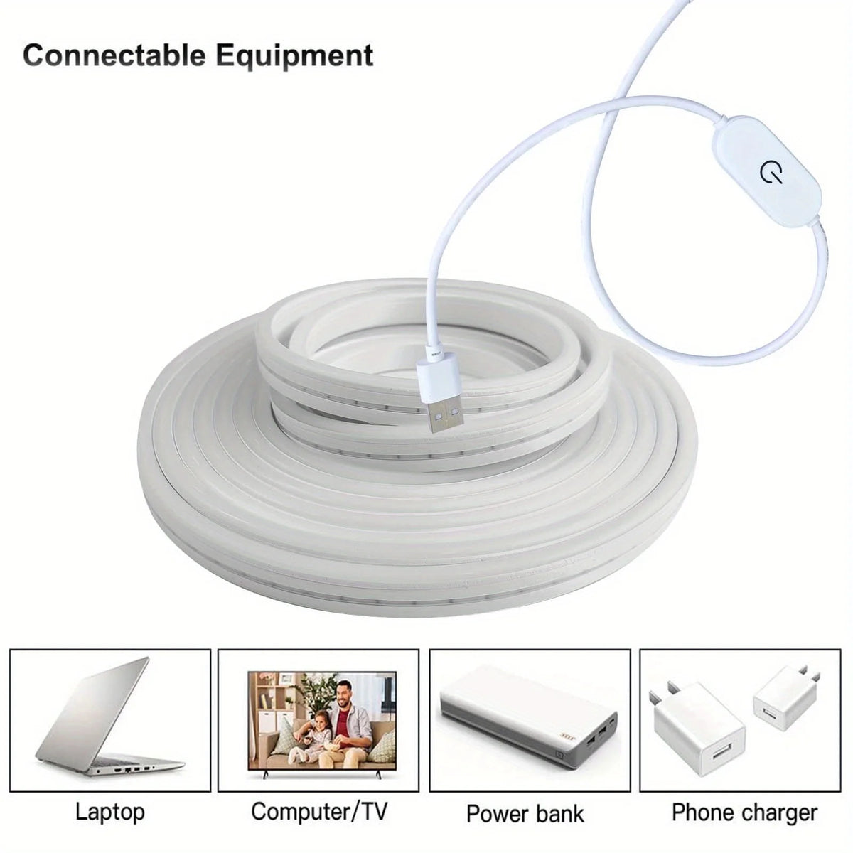 Vital™ NeonGlow Smart Touch LED Light Strip
