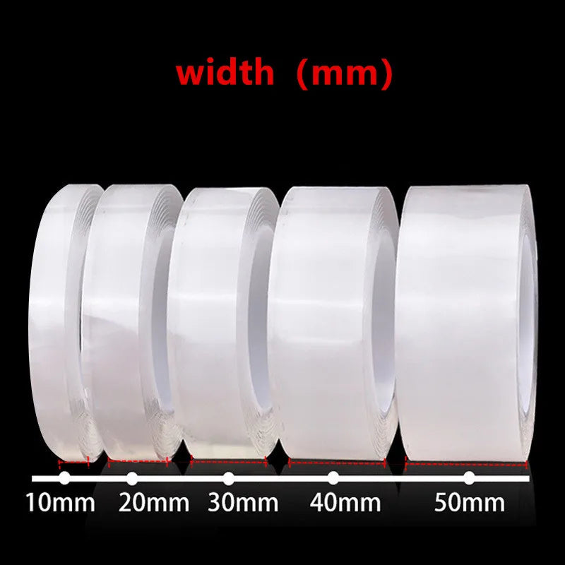 VitaHome™ NanoHold Pro Double-Sided Traceless Adhesive Tape (1m / 3m / 5m)