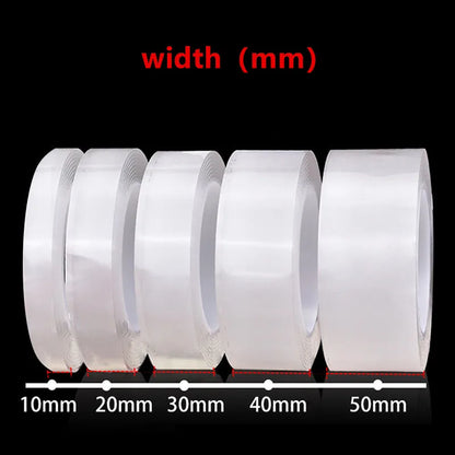 VitaHome™ NanoHold Pro Double-Sided Traceless Adhesive Tape (1m / 3m / 5m)