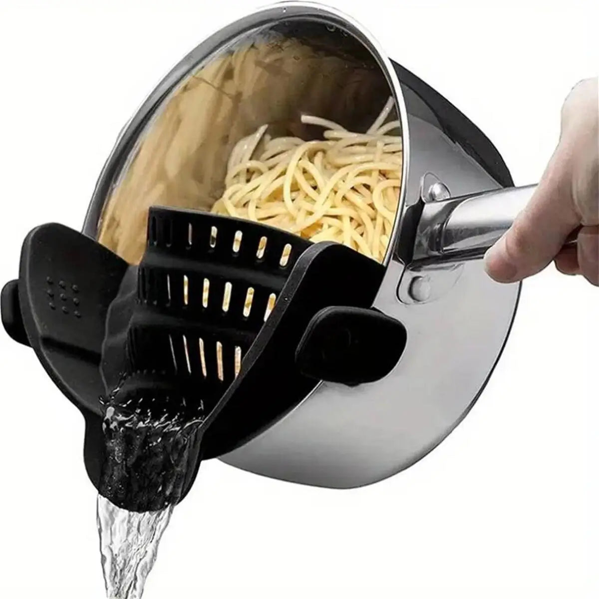 ChefClip™ Universal Silicone Strainer