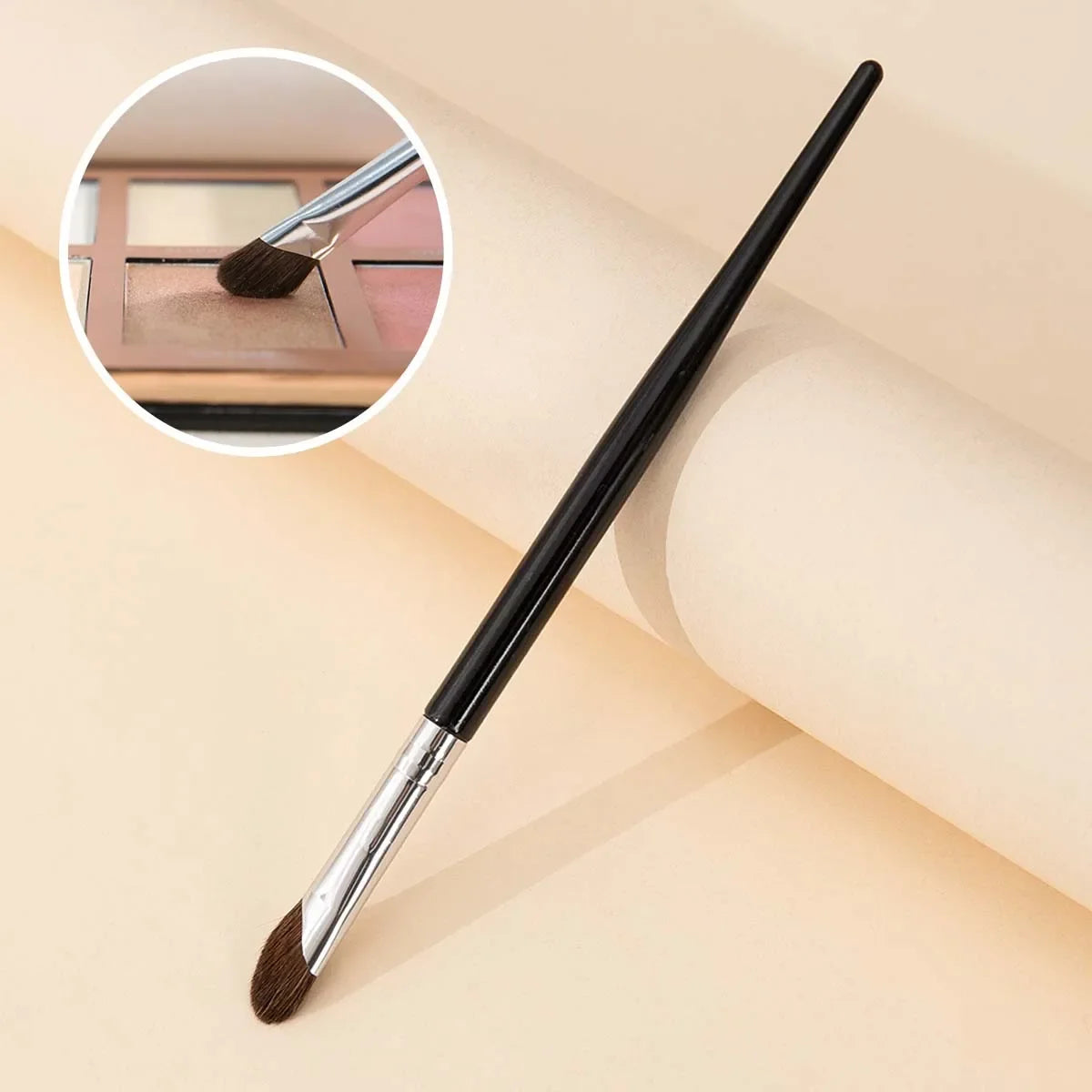 Vital™ 3D Precision Nose Contour & Highlighter Makeup Brush | Soft Synthetic Blending Tool