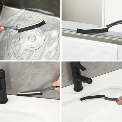 VitaHome™ DeepClean 3-Piece Hard-Bristle Crevice Brush Set