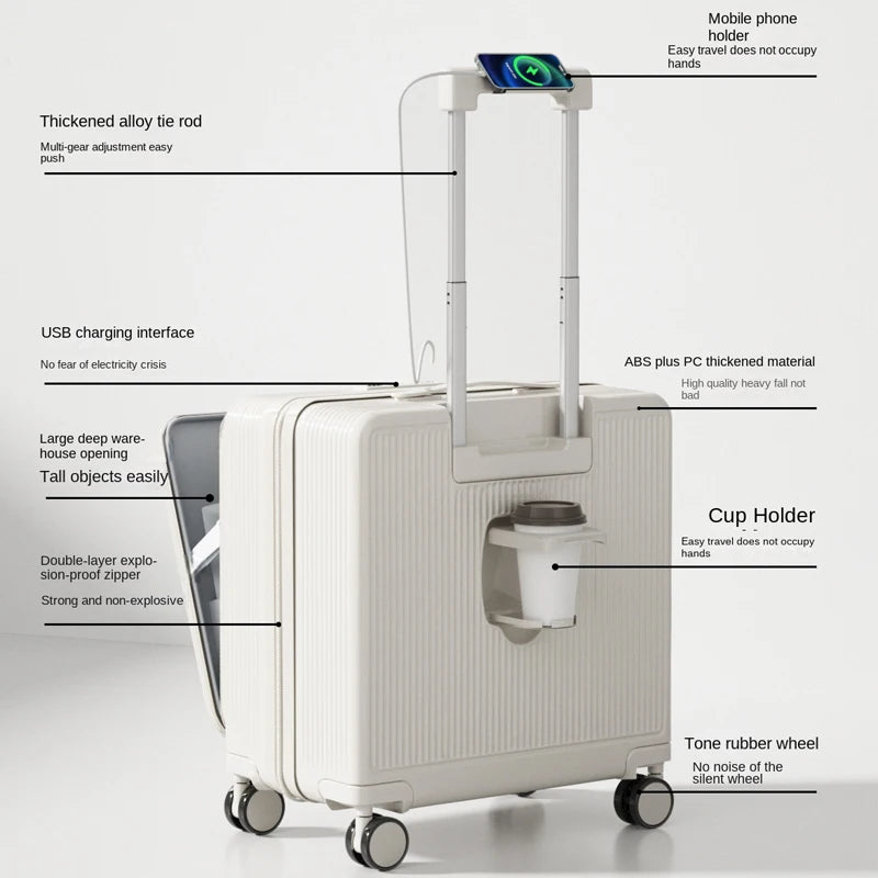 Vital™ AeroAccess Quick-Entry Cabin Trolley Case