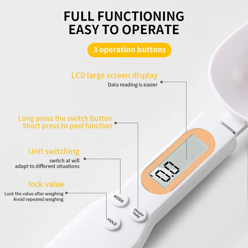 VitaScale™ Digital Spoon Scale (0.1–500g)
