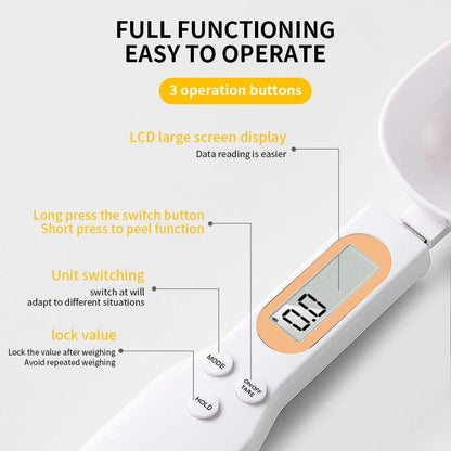 VitaScale™ Digital Spoon Scale (0.1–500g)