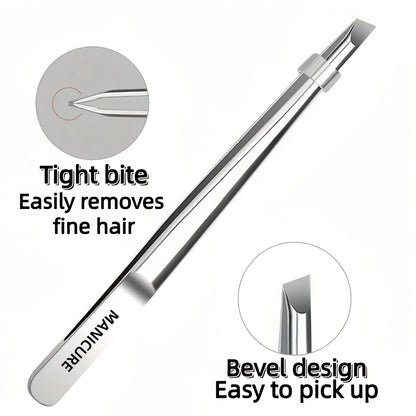 VitaCare™ MicroGrip Precision Stainless Steel Tweezers