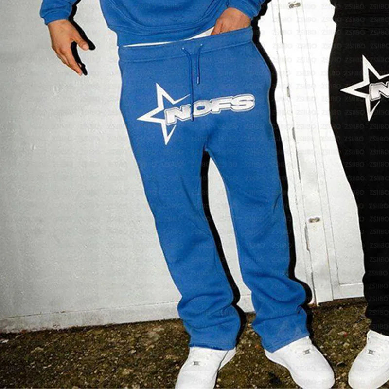 Vital™ StreetCore Oversized Letter-Embroidered Y2K Hoodie