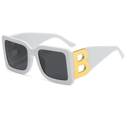 VitalLuxury™ B-Logo Big Frame Glasses