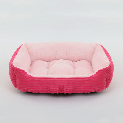 Hundebett aus Plüsch eckig – Ansicht 11