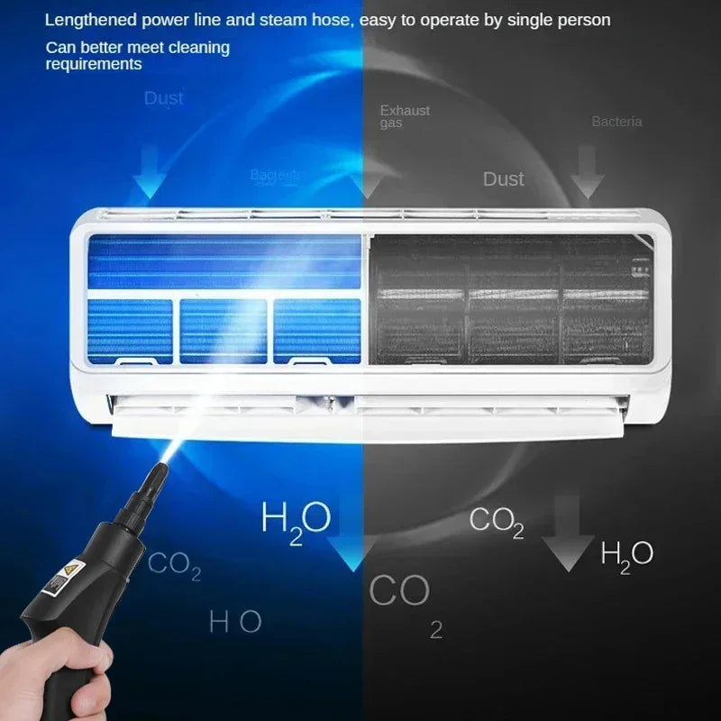 VitaHome™ VaporBlast High-Temperature Handheld Steam Cleaner