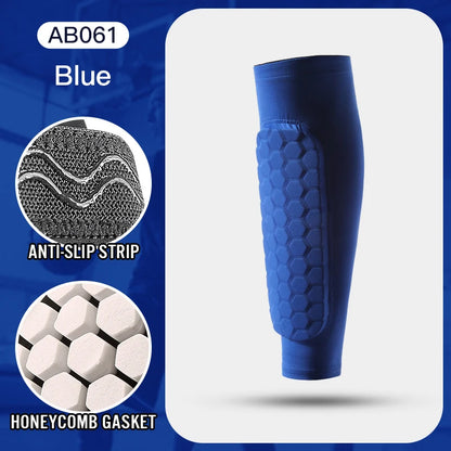 VitaCare™ StrikeGuard Pro Football Shin Guard Sleeves & Honeycomb Pads