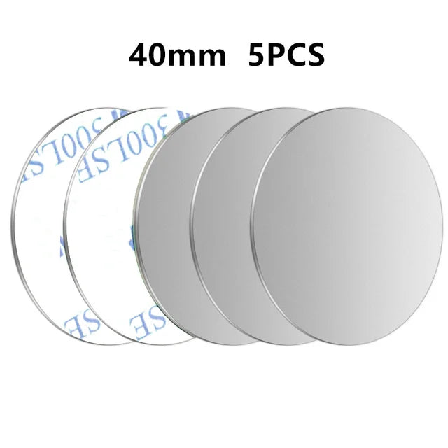 Vita STARMAP 5-Piece Round & Square Magnetic Metal Plates for Car Phone Mount