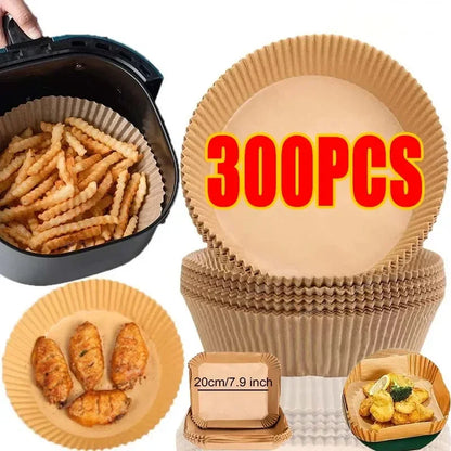 VitaHome™ ChefGuard Disposable Air Fryer Parchment Paper Liners
