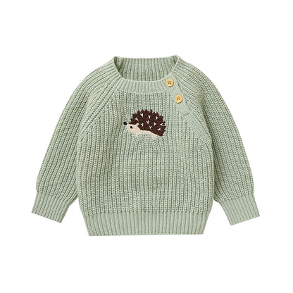 VitaHome™ LittleHedgehog Cozy Knit Baby Pullover
