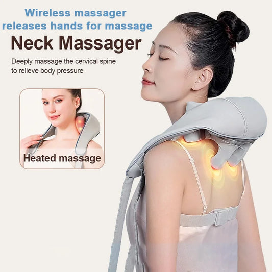 Nackenmassagegerät wiederaufladbar mit USB-Ladung