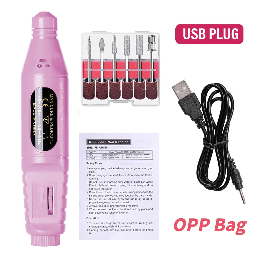VitaCare™ ProStudio 6-in-1 Electric Nail Drill & Manicure Kit