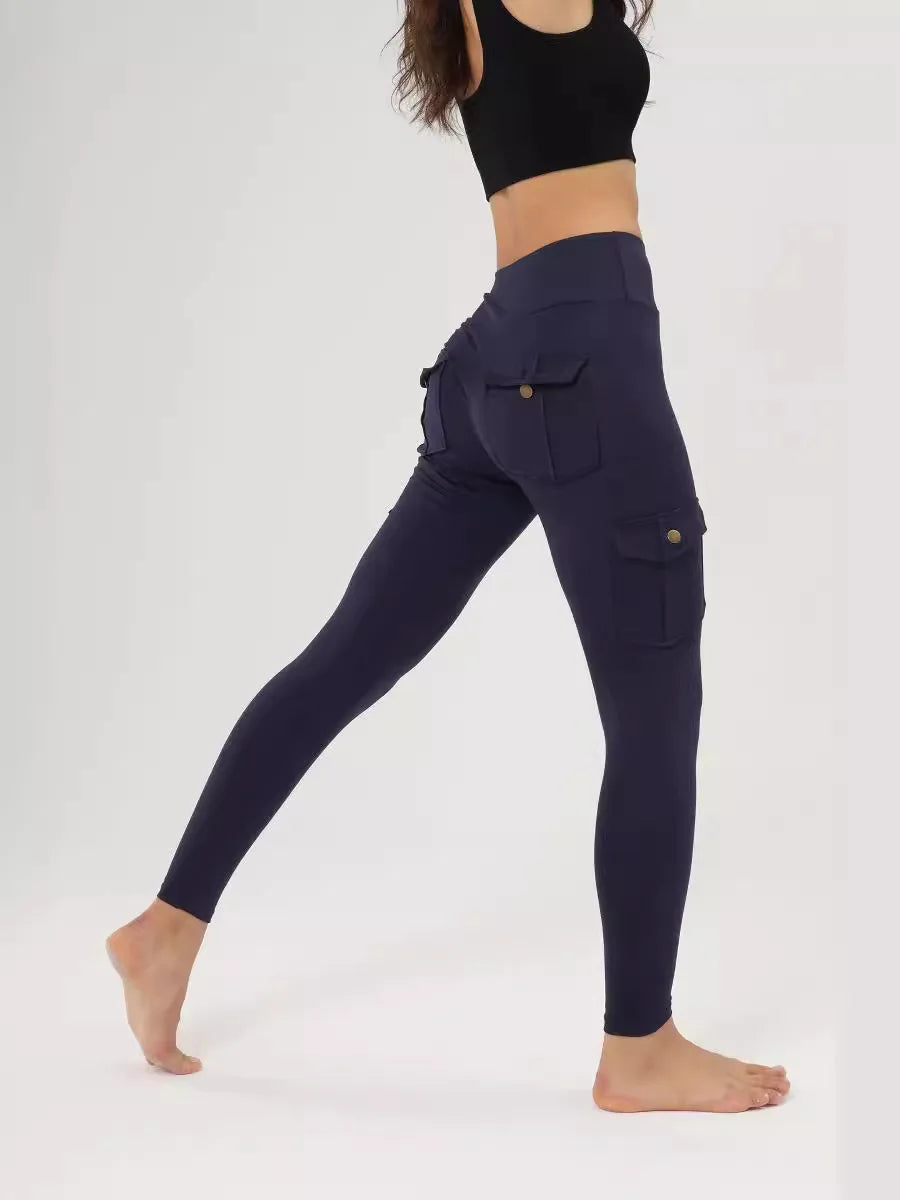 Vital™ ContourLuxe High-Waist Pocketed Nude-Feel Yoga Leggings