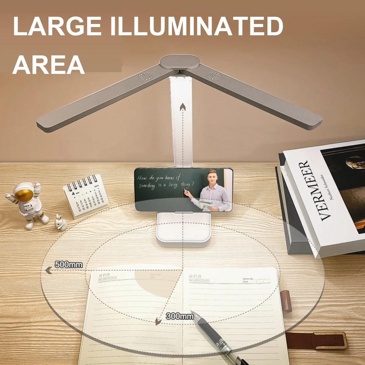 Schreibtischlampe USB dimmbar mit Touch 3 Stufen – Ansicht 5