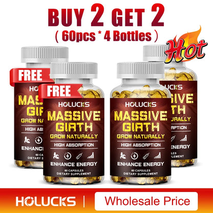 VITA HOLUCKS Natural Performance & Energy Supplement Capsules