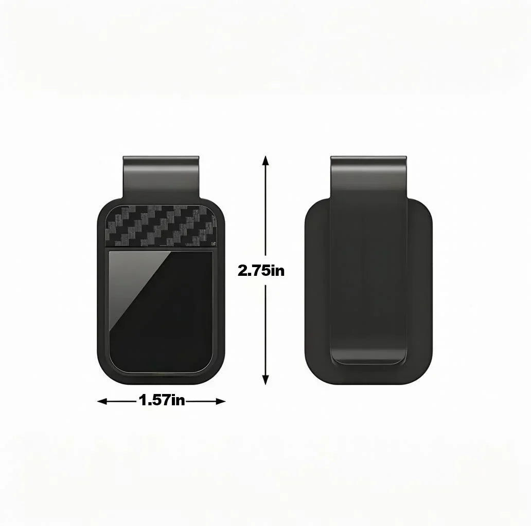 Viat Car Sun Visor Sunglasses Clip & Ticket Organizer