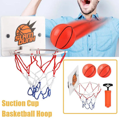 VitaHome™ MiniDunk Pro Indoor Basketball Hoop & Ball Set