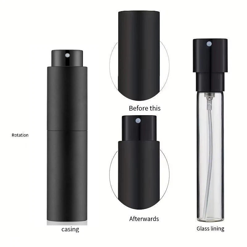 VitaCare™ AeroMist 10ml Refillable Travel Perfume Sprayer
