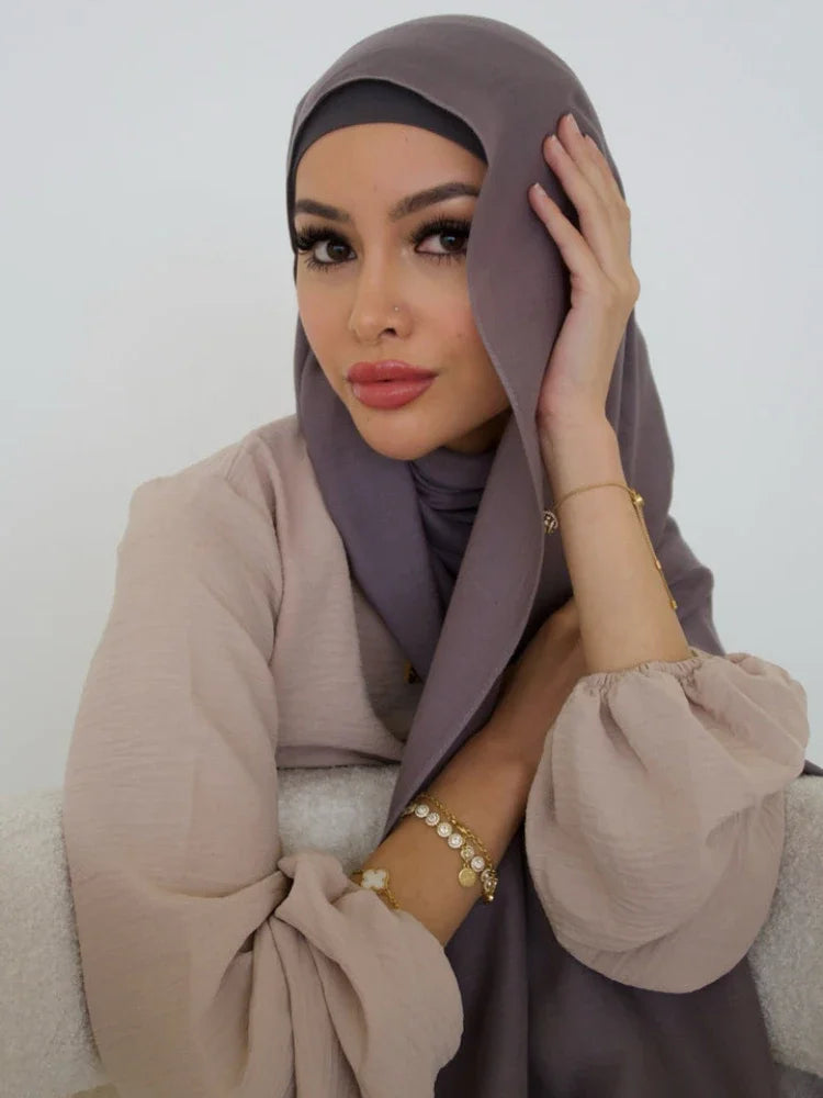 VitaModal™ 2-in-1 Premium Bamboo Hijab Set