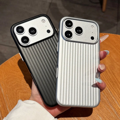 VitaPhone™ NomadLuggage Striped Textured Shockproof iPhone Case