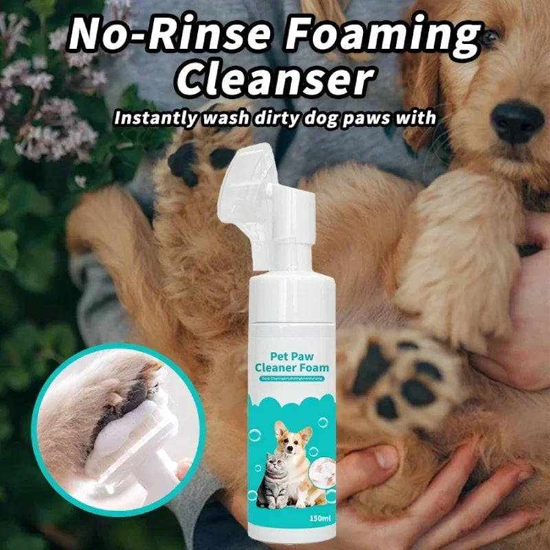 Pfotenreinigungsschaum für Hunde und Katzen 150 ml – Ansicht 2