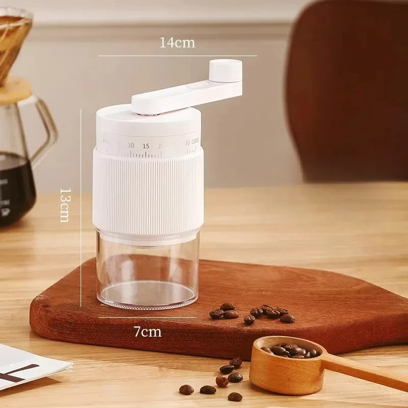 Kaffeemühle elektrisch und manuell mit 30 Mahlstufen – Ansicht 6