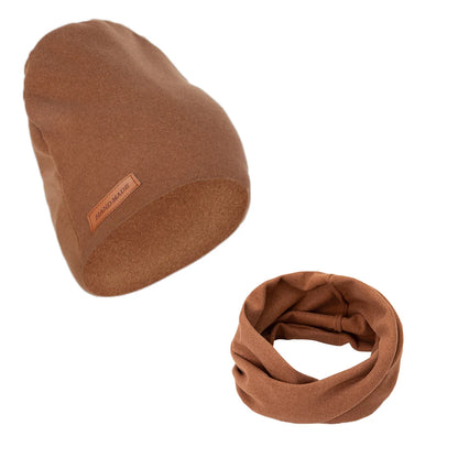 VitaHome™ CashmereKnit Baby Turban Hat & Scarf Set