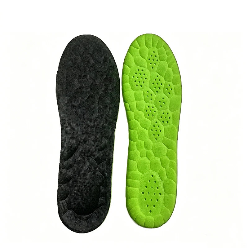 4D Sports Insoles Shoes PU Sole Soft Breathable Shock Absorption Cushion Heavy Duty Support Pain Relief Running Orthopedic Care – Ansicht 10