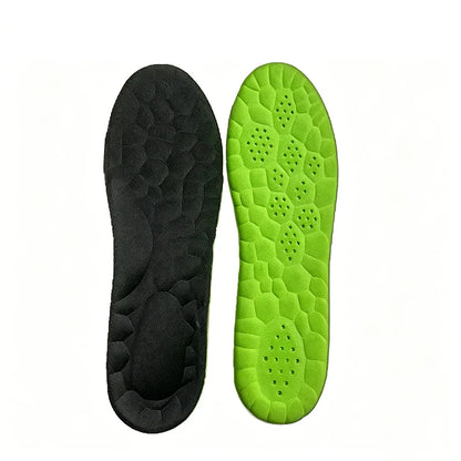4D Sports Insoles Shoes PU Sole Soft Breathable Shock Absorption Cushion Heavy Duty Support Pain Relief Running Orthopedic Care – Ansicht 10