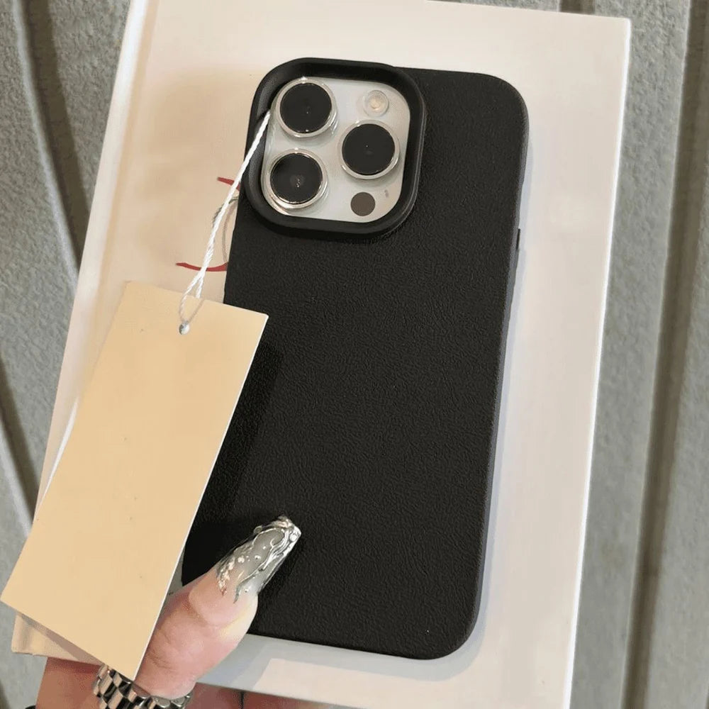VitaHome™ ClassicLeather Shockproof Soft-TPU iPhone Case