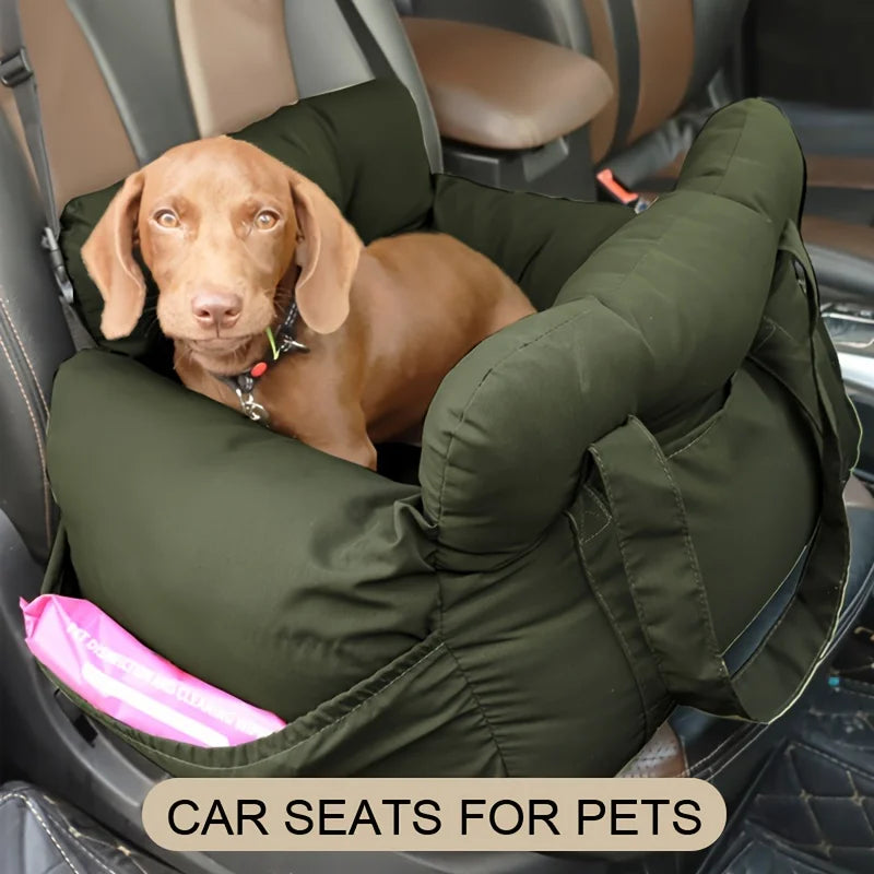 Hunde-Autositz mit Sicherheitsgurt für kleine Hunde – Ansicht 2