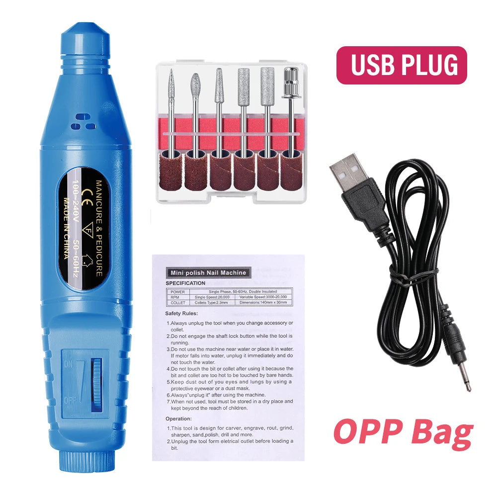 VitaCare™ ProStudio 6-in-1 Electric Nail Drill & Manicure Kit