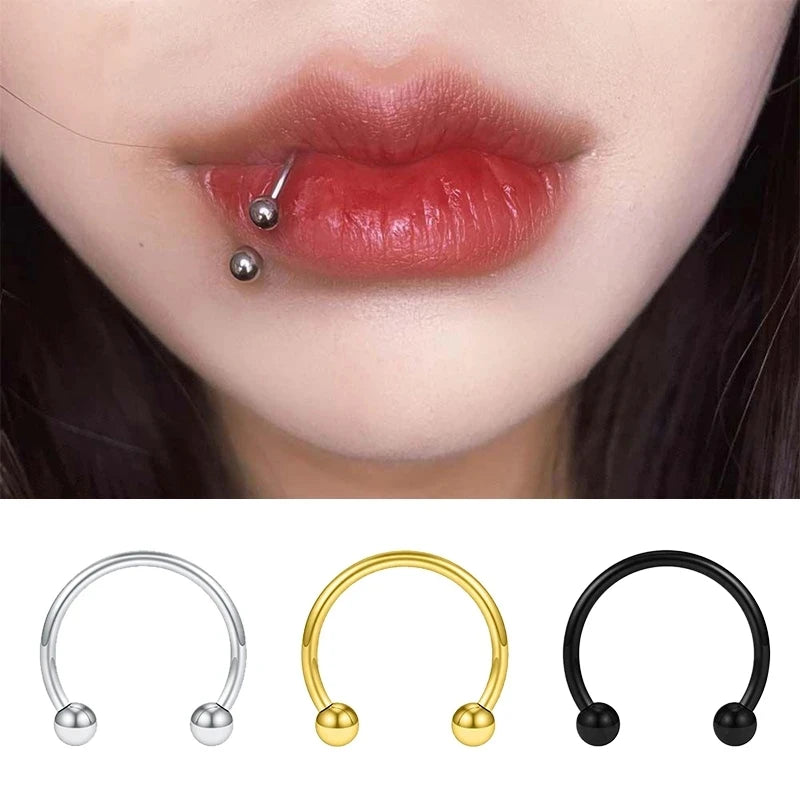 Vita Septum-Ring aus Edelstahl – Ansicht 3