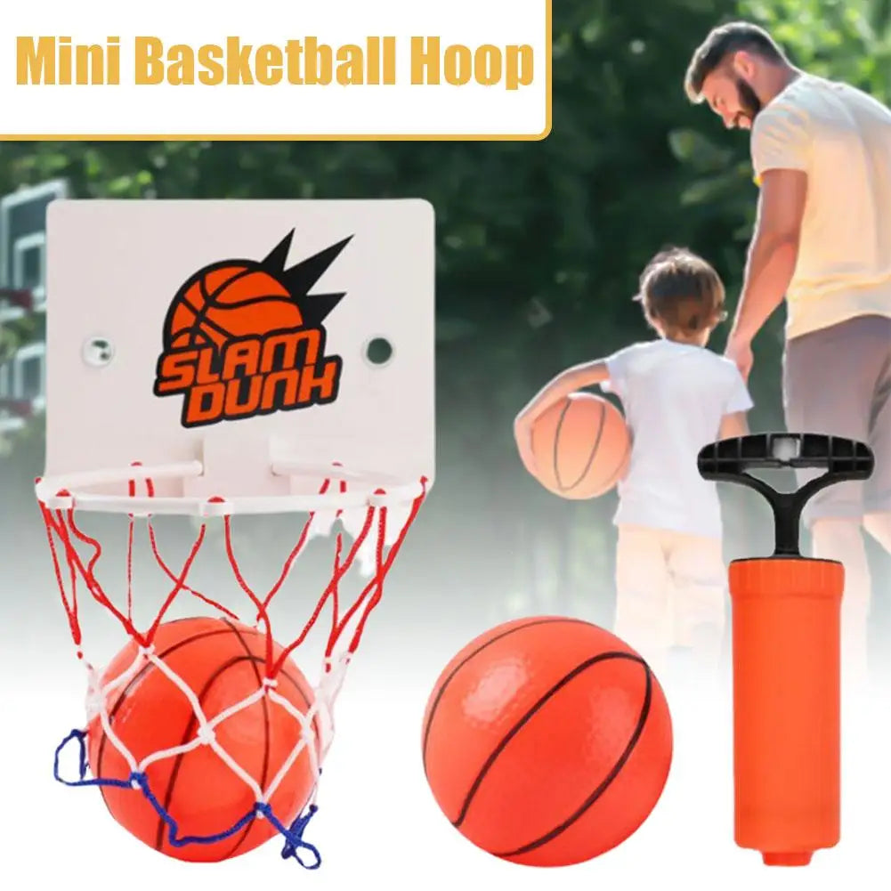 VitaHome™ MiniDunk Pro Indoor Basketball Hoop & Ball Set