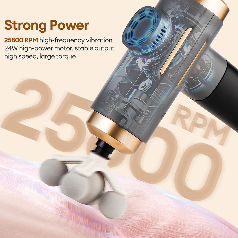 Massagepistole elektrisch mit Vibration – Ansicht 5