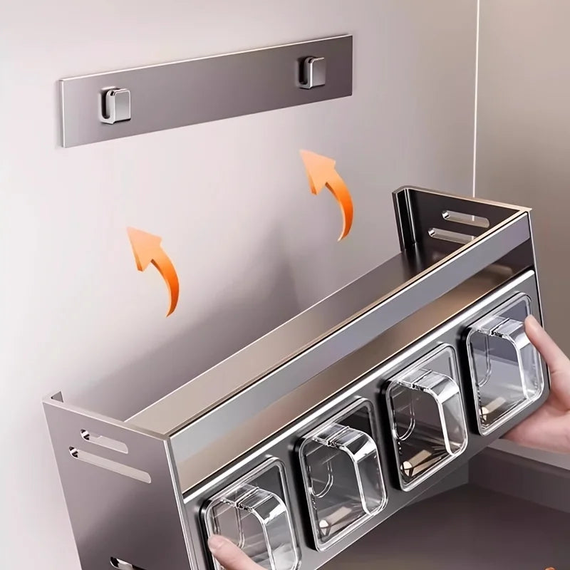 Vital™ SpiceVault No-Drill Wall-Mounted Spice Organizer Set