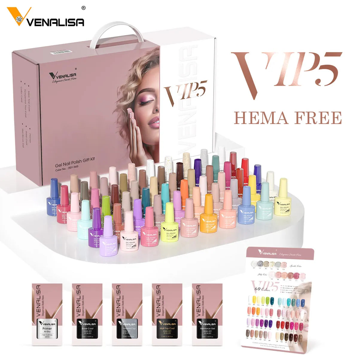 VitaCare™ JellyShine HEMA & TPO-Free Gel Nail Polish Collection – Ansicht 6