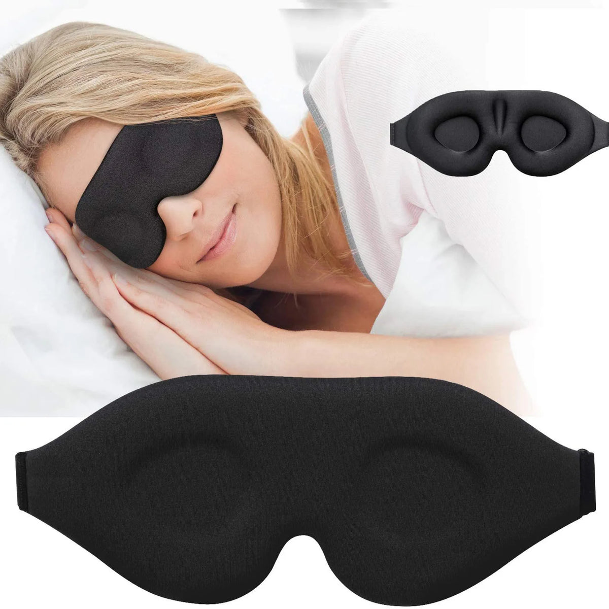 VitaCare™ DreamShield 3D Contour Breathable Sleep Mask