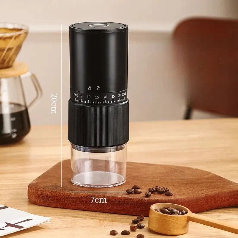 Kaffeemühle elektrisch und manuell mit 30 Mahlstufen – Ansicht 8