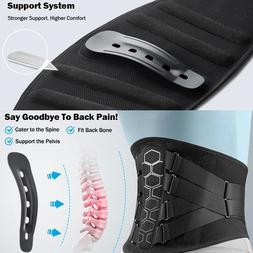 VitaCare™ OrthoFlex Ergonomic Lower Back & Lumbar Support Belt