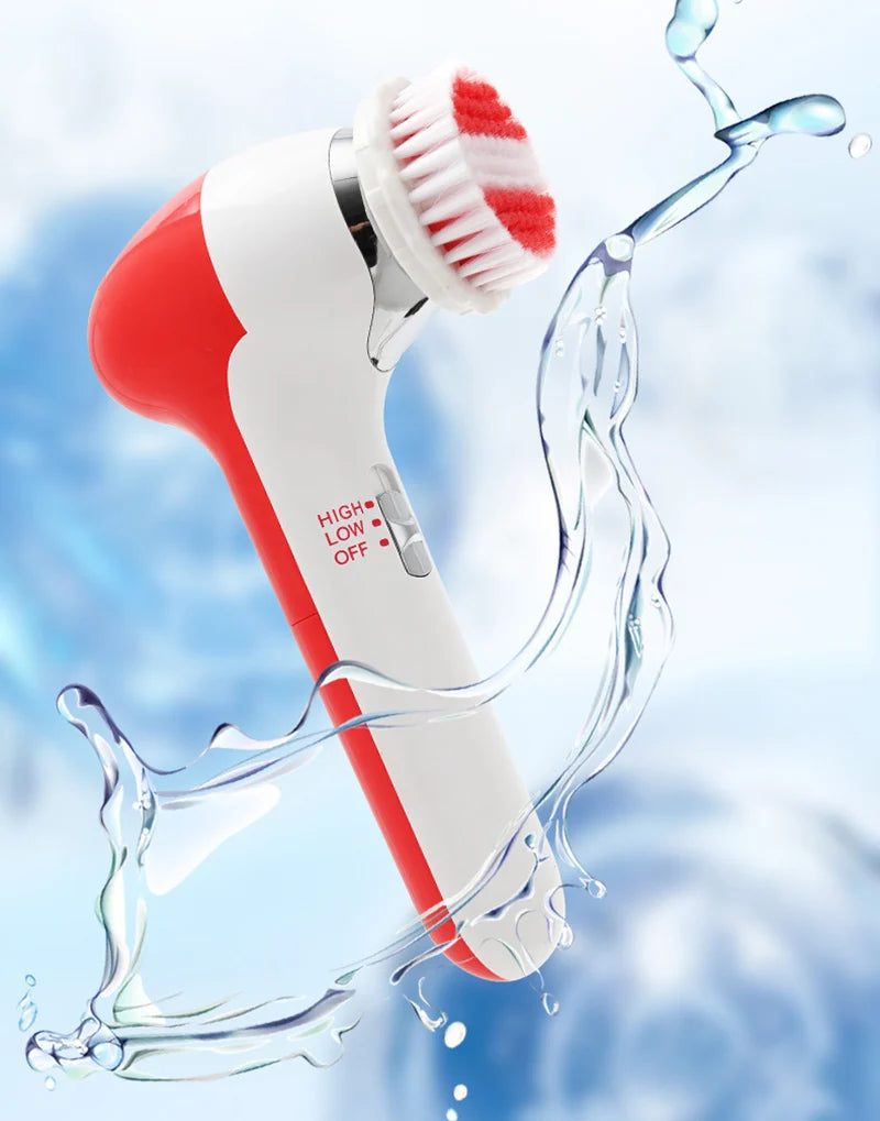 Gesichtsreinigungsbürste elektrisch 5-in-1 – Ansicht 2