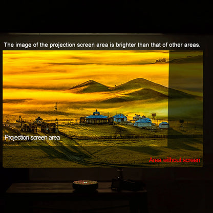 VitaHome™ CineView Pro Portable Anti-Light Projection Screen