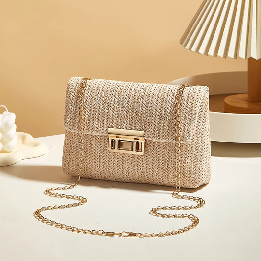 Umhängetasche, Beige