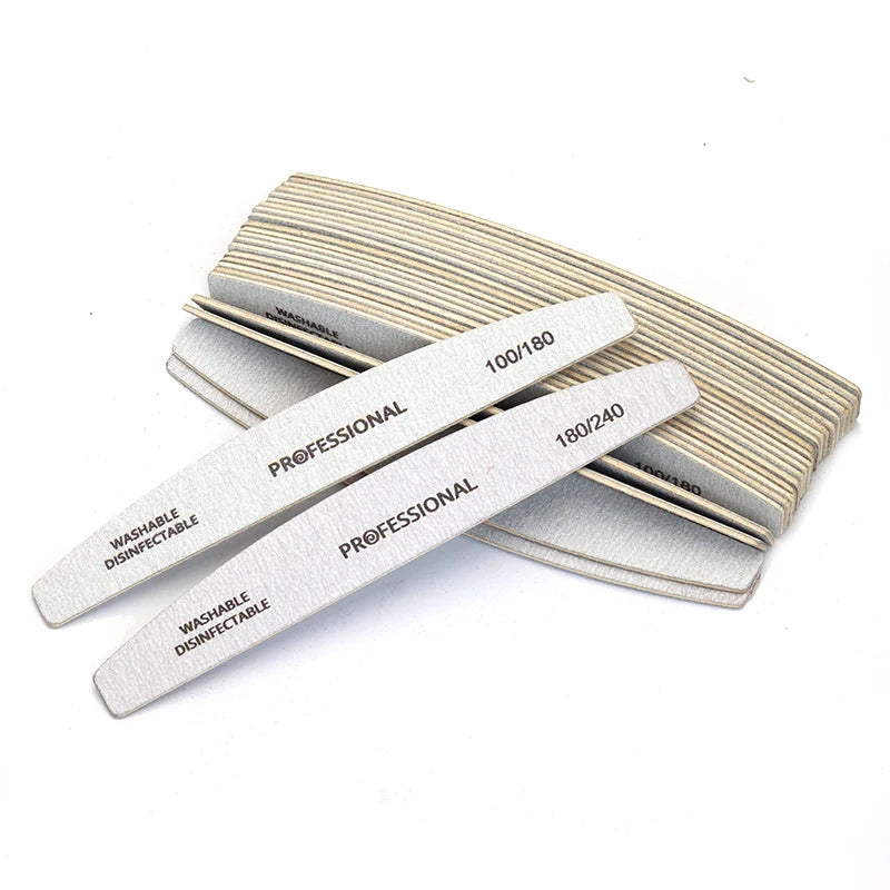 VitaCare™ ProBuffer Double-Sided Wooden Nail Files (10-Pack)